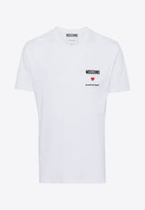 Moschino Logo Short-Sleeved T-shirt J0720 0241 1001 White