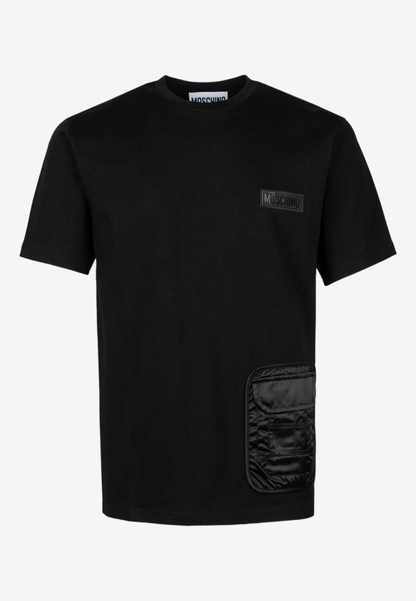 Moschino Logo Short-Sleeved T-shirt J0724 2043 2555 Black