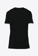 Moschino Logo Short-Sleeved T-shirt J0734 2039 2555 Black