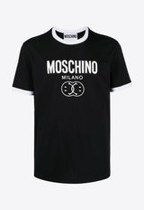 Moschino Logo Short-Sleeved T-shirt J0734 2039 2555 Black