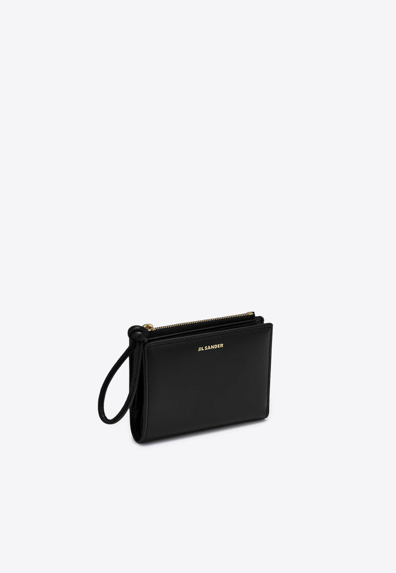 Jil Sander Mini Giro Zip Wallet Black J07UI0016P4841/P_JILSA-001