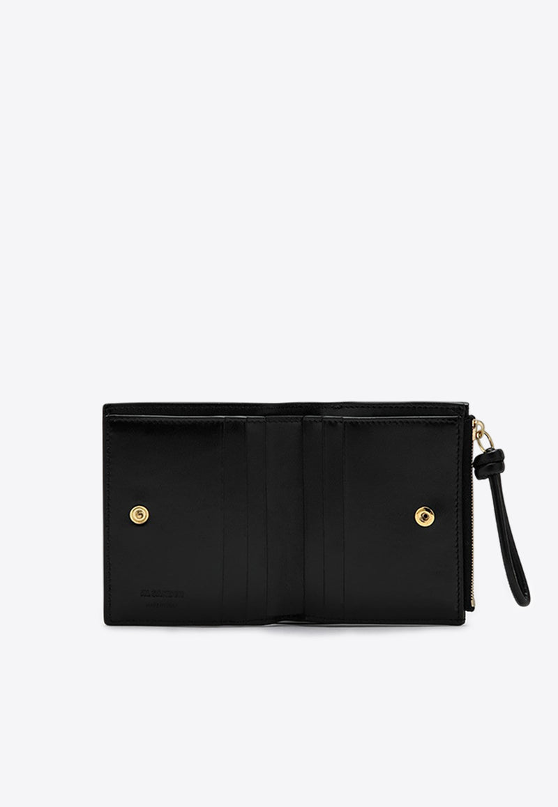 Jil Sander Mini Giro Zip Wallet Black J07UI0016P4841/P_JILSA-001