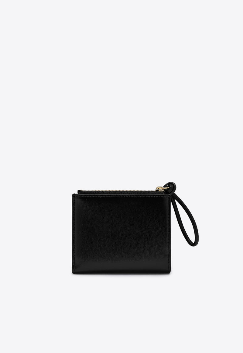 Jil Sander Mini Giro Zip Wallet Black J07UI0016P4841/P_JILSA-001