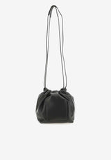 Jil Sander Small Dumpling Drawstring Shoulder Bag Black J07WG0027_P4846_001