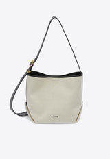 Jil Sander Small Folded Canvas Tote Bag Natural J07ZH0017NATURAL