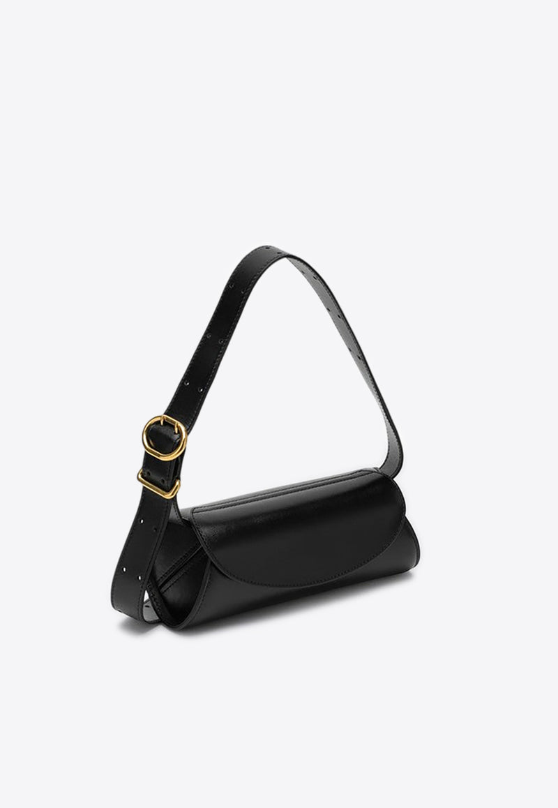 Jil Sander Mini Cannolo Shoulder Bag Black J08WD0008P4840/P_JILSA-001