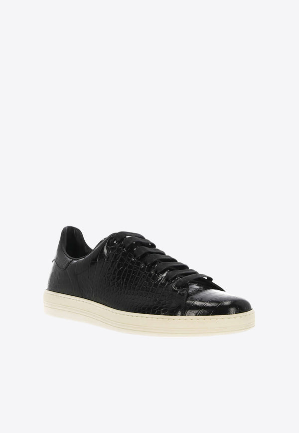 Tom Ford Warwick Leather Low-Top Sneaker J1098-LCL403C 3NW02