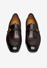 Tom Ford Martin Loafers in Burnished Leather J1401-LCL345X 1B086 Brown