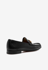 Tom Ford York Chain Leather Loafers J1432-LGO033X 1N001 Black