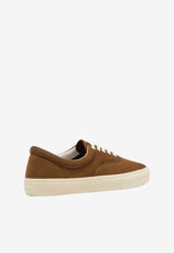 Tom Ford Jude Nubuck Suede Low-Top Sneakers Brown J1434-LCL215L EWE