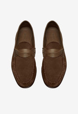 Tom Ford Ripley Suede Loafers J1528-LCL459N 1B016 Brown