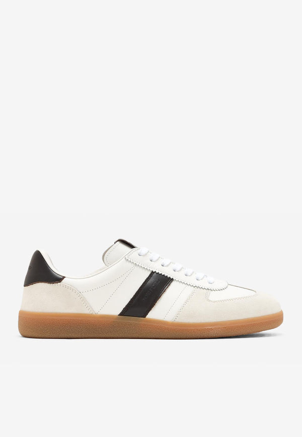 Tom Ford Archer Suede Low-Top Sneakers White J1558-LCL457N 5W028