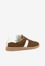Tom Ford Archer Nubuck Leather Low-Top Sneakers Brown J1584-LCL215N ERB