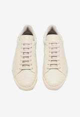 Tom Ford Warwick Croc-Embossed Leather Sneakers White J1591-LCL529L WWQ