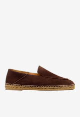 Tom Ford Finn Suede Espadrilles Brown J1593-LCL123N EEI