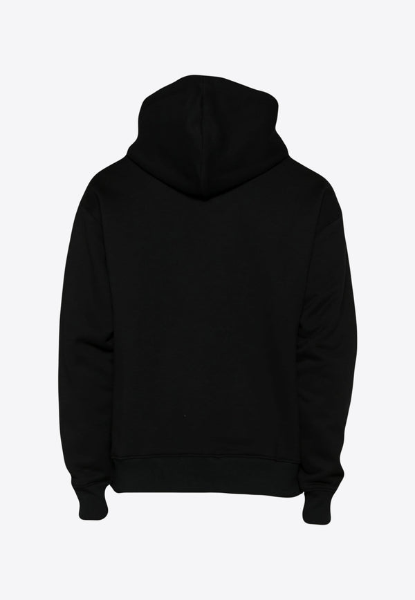 Moschino Logo Cargo Hooded Sweatshirt J1714 2026 3555 Black