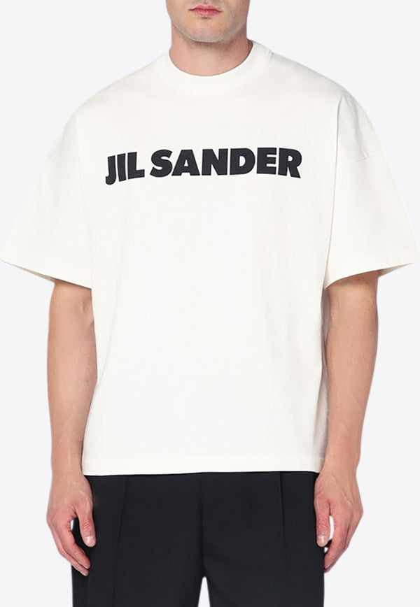 Jil Sander Boxy Logo T-shirt White J21GC0001J45148/R_JILSA-102
