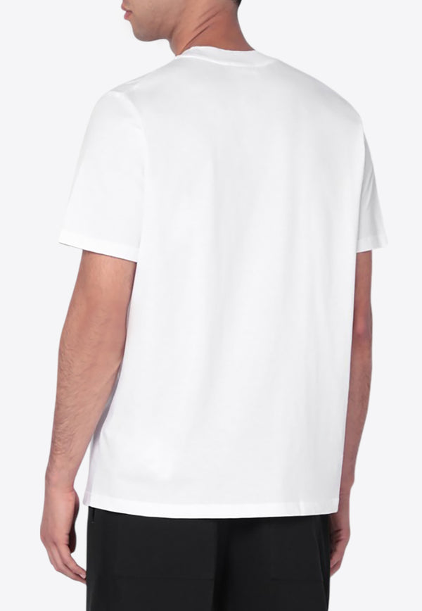 Jil Sander Basic Crewneck T-shirt White J21GC0004J45084/R_JILSA-100
