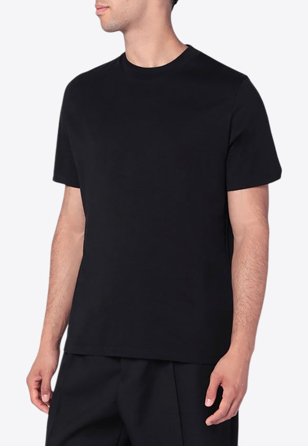 Jil Sander Basic Crewneck T-shirt Black J21GC0004J45084/R_JILSA-001