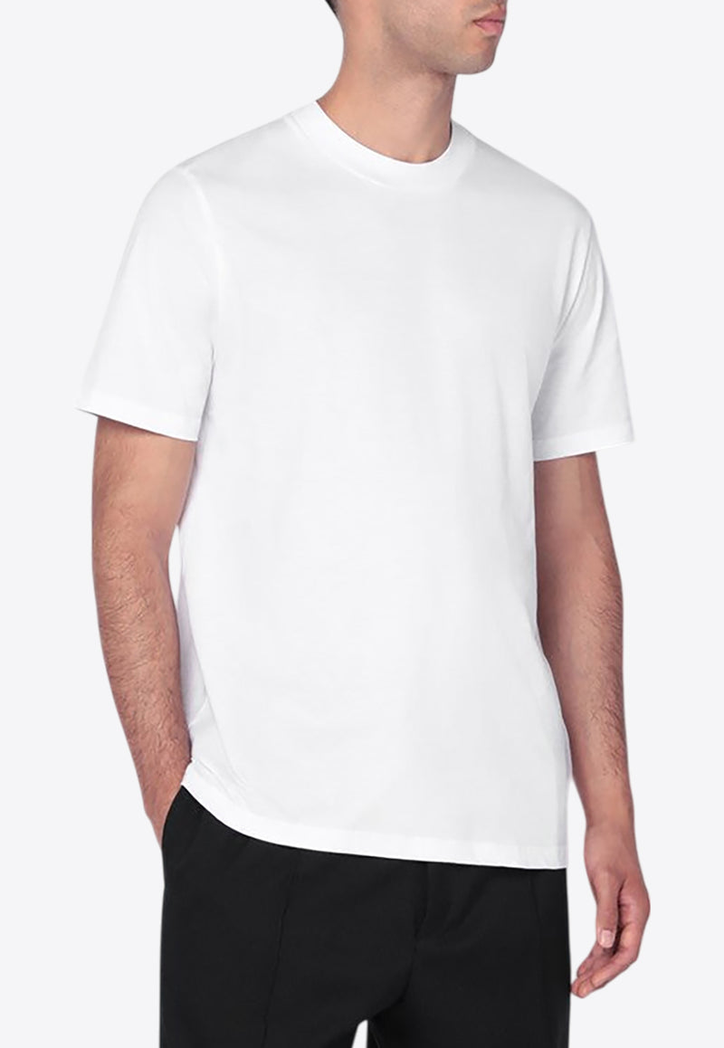 Jil Sander Basic Crewneck T-shirt White J21GC0004J45084/R_JILSA-100