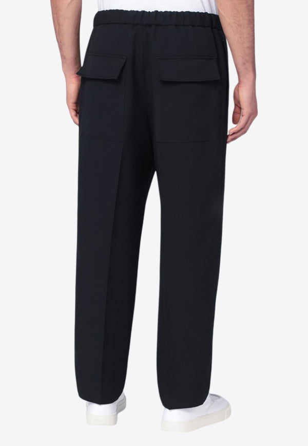 Jil Sander Technical Gabardine Track Pants Midnight Blue J21KA0012J70001/R_JILSA-402