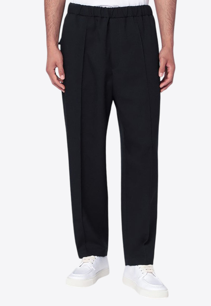 Jil Sander Technical Gabardine Track Pants Midnight Blue J21KA0012J70001/R_JILSA-402