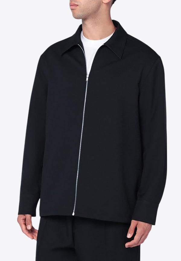 Jil Sander Technical Lightweight Zip-Up Jacket Midnight Blue J22DL0249J70001/R_JILSA-402