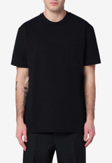 Jil Sander Logo Patch Solid T-shirt Black J22GC0197J20256/Q_JILSA-001