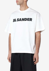 Jil Sander Boxy Logo T-shirt White J22GC0221J20347/S_JILSA-102
