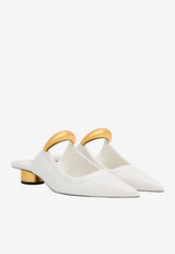 JW PEI Helena 25 Leather Pierced Mules White J3120505-2_WHITE