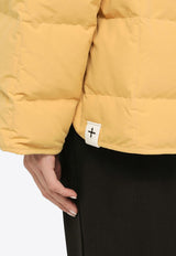 Jil Sander Quilted Button-Up Down Jacket Yellow J40AF0015J74276/N_JILSA-706