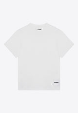 Jil Sander Logo Patch T-shirts - Set of 3 White J40GC0001J45048/P_JILSA-100