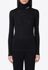 Jil Sander High-Neck Logo Sweater Black J40GC0020J70021/P_JILSA-001