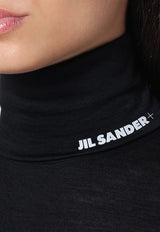 Jil Sander High-Neck Logo Sweater Black J40GC0020J70021/P_JILSA-001