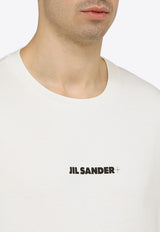 Jil Sander Logo-Printed Crewneck T-shirt J47GC0122J20103/O_JILSA-102