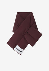 Jil Sander Logo Label Padded Scarf Brown J47TE0001J74276/R_JILSA-602
