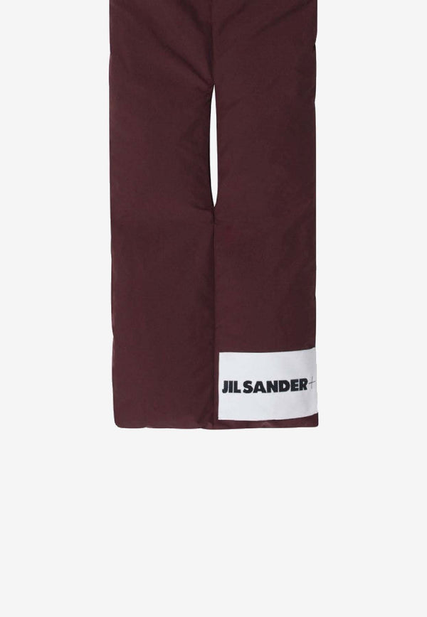 Jil Sander Logo Label Padded Scarf Brown J47TE0001J74276/R_JILSA-602
