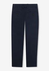 Hugo Boss Kids Boys Chino Pants Navy J52298/849_NAVY