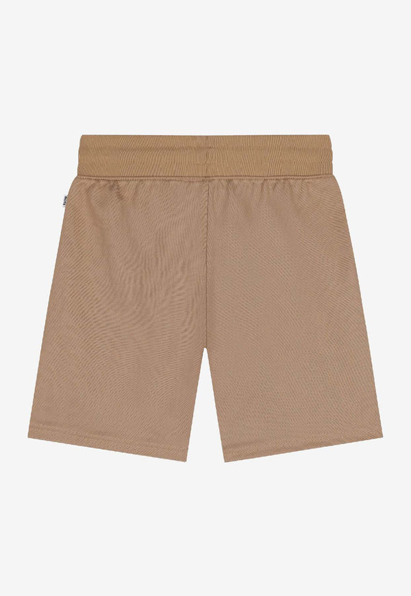 Hugo Boss Kids Boys Track Shorts Beige J52312/269_BEIGE