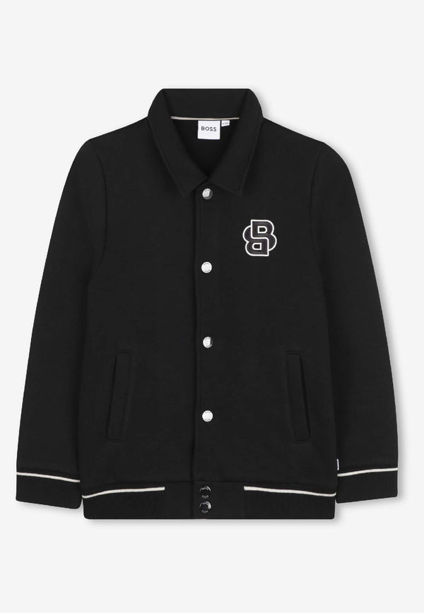 Hugo Boss Kids Boys Monogram Jacket Black J52325/09B_BLACK