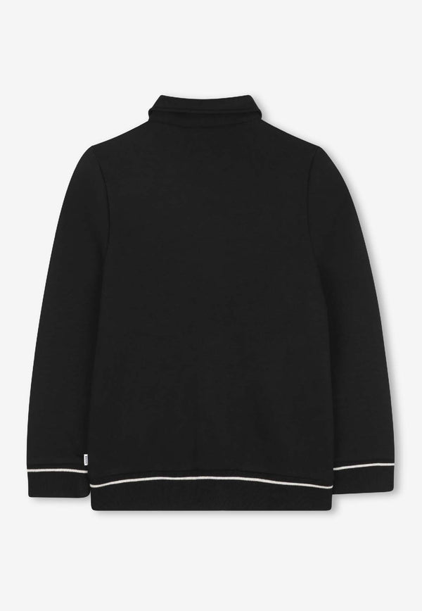 Hugo Boss Kids Boys Monogram Jacket Black J52325/09B_BLACK