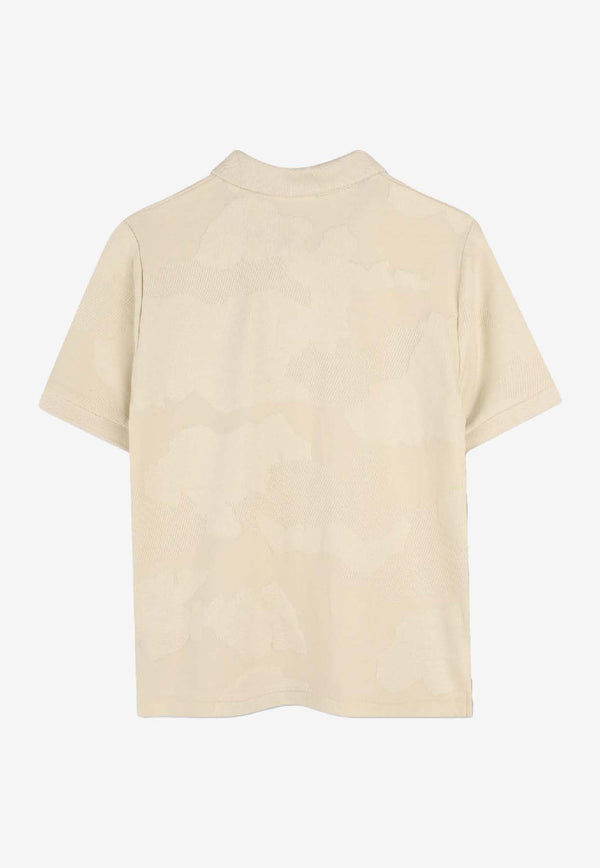 Hugo Boss Kids Boys Logo Polo T-shirt Sand J52337/21C_SAND