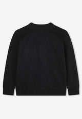 Hugo Boss Kids Boys Embroidered Logo Cardigan Black J52350/09B_BLACK