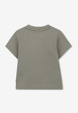 Hugo Boss Kids Baby Boys Paint Splatter Logo T-shirt Green J52468/724_GREEN