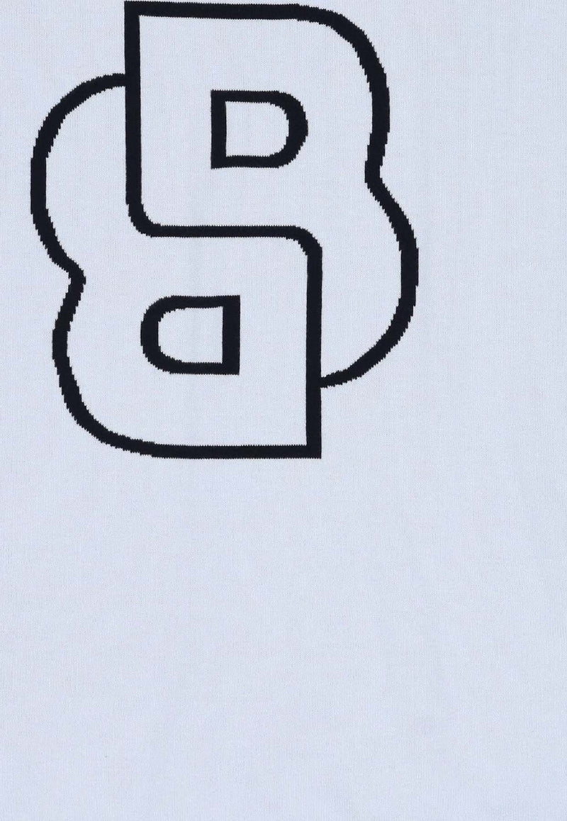 Hugo Boss Kids Baby Boys Logo Square Blanket Light Blue J52600/771_LIGHT BLUE