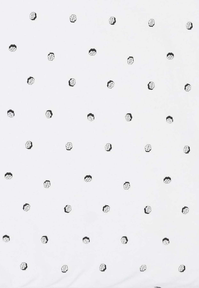 Hugo Boss Kids Baby Boys Monogram Print Blanket White J52601/10P_WHITE