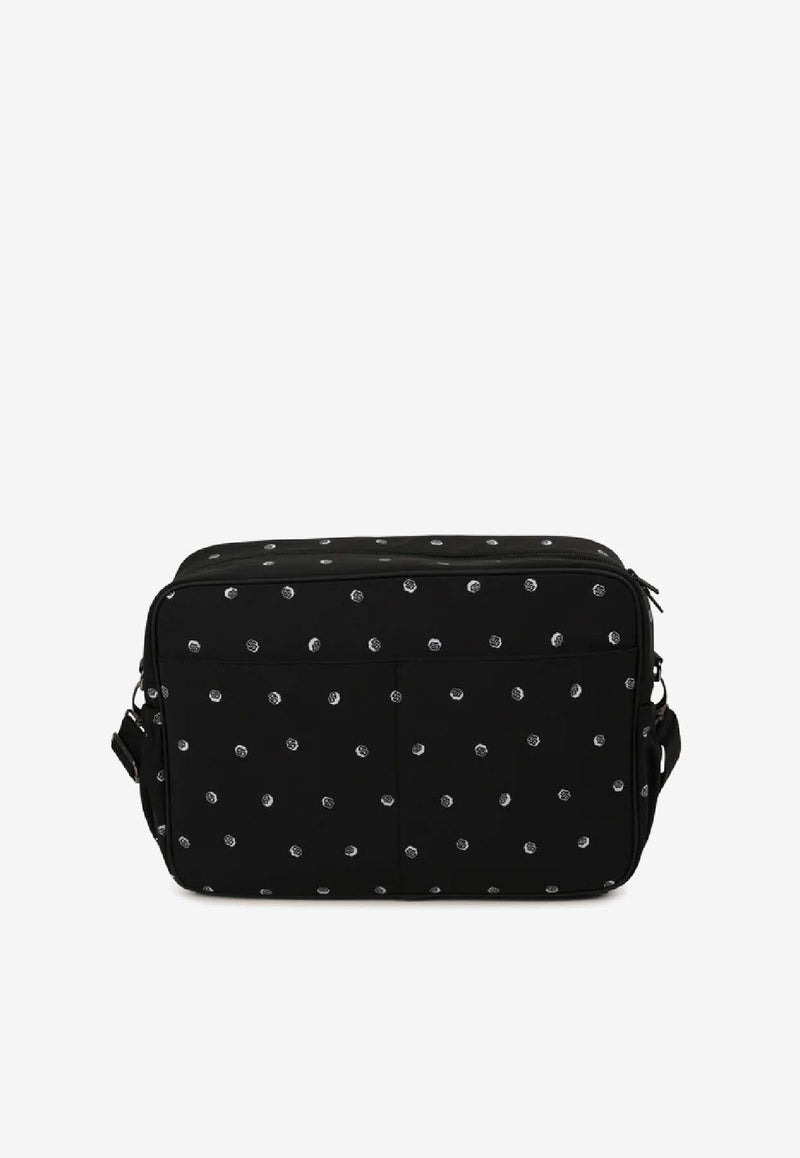 Hugo Boss Kids Baby Boys Monogram Changing Bag Black J52606/09B_BLACK