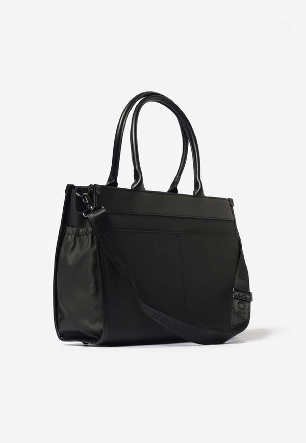 Hugo Boss Kids Baby Boys Logo Changing Bag Black J52611/09B_BLACK