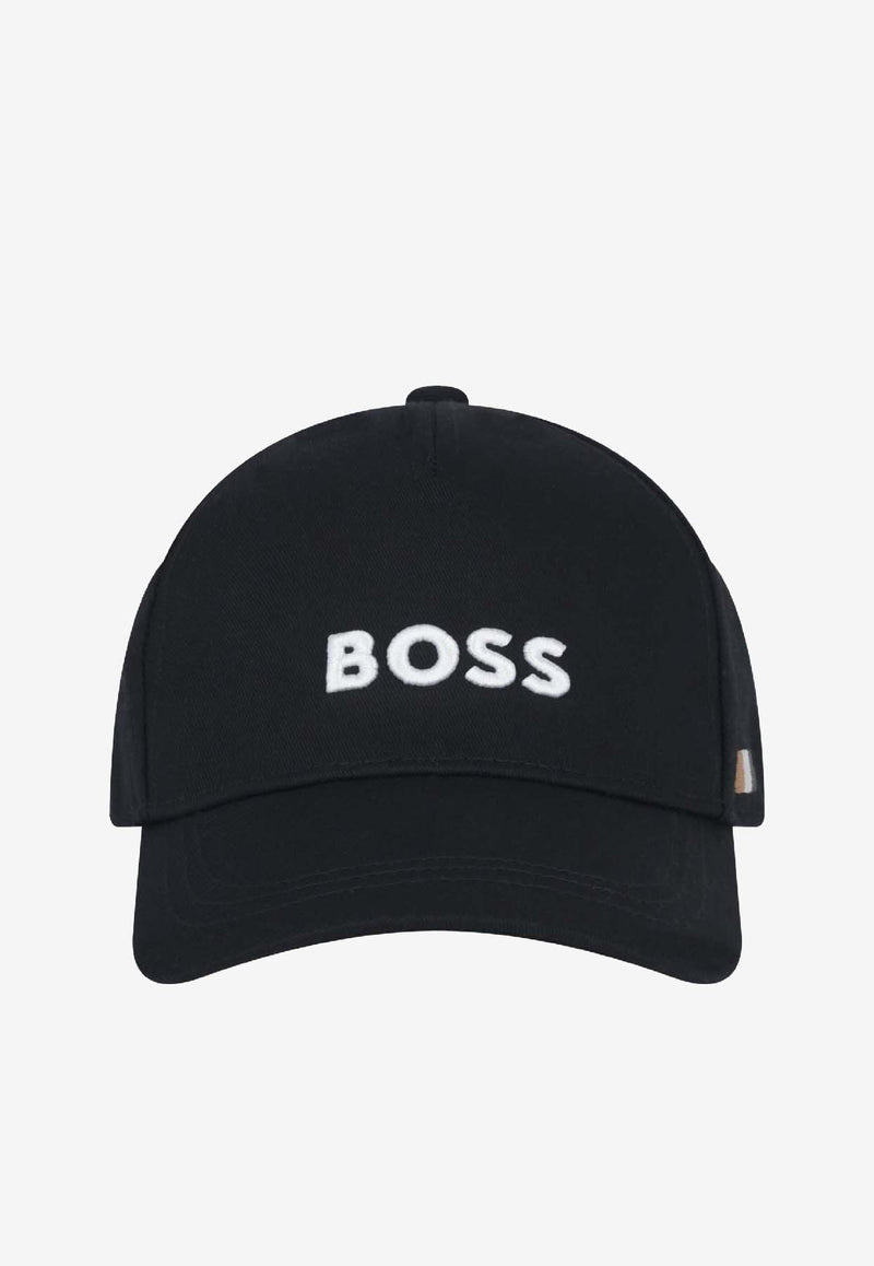 Hugo Boss Kids Boys Embroidered Logo Baseball Cap Black J52628/09B_BLACK