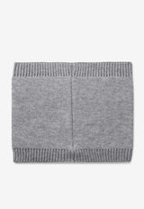Hugo Boss Kids Boys Logo Patch Snood Gray J52667/A46_GREY